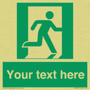 Custom Safe condition: Emergency exit (right hand)